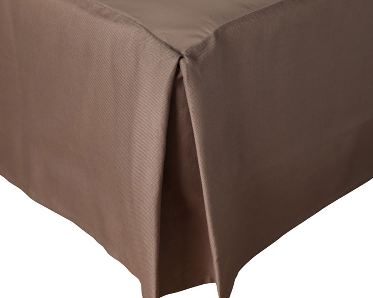 Cache sommier CAMELIA Taupe