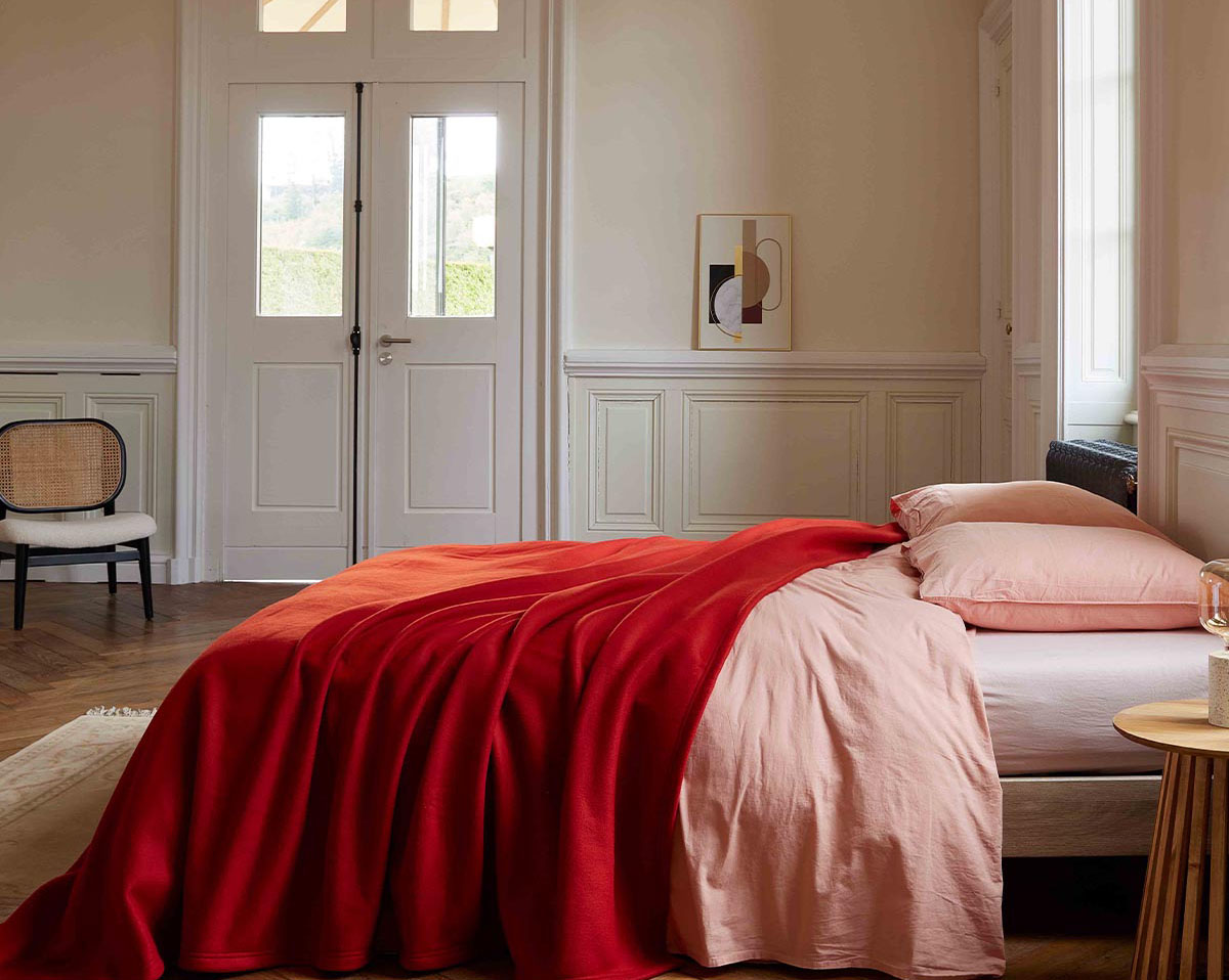 Couverture TEDDY Terracotta