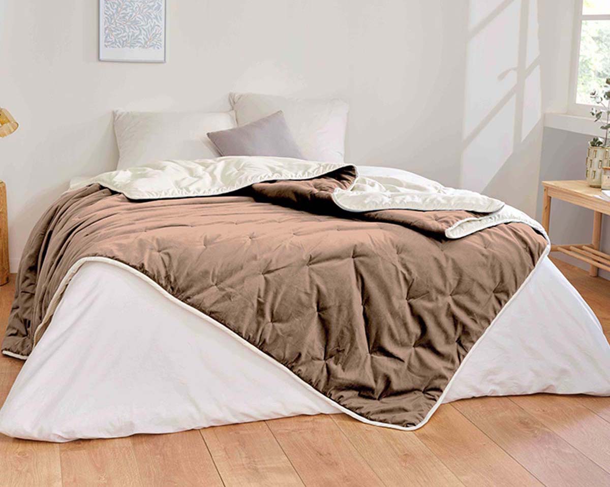 Edredon DENALI Taupe