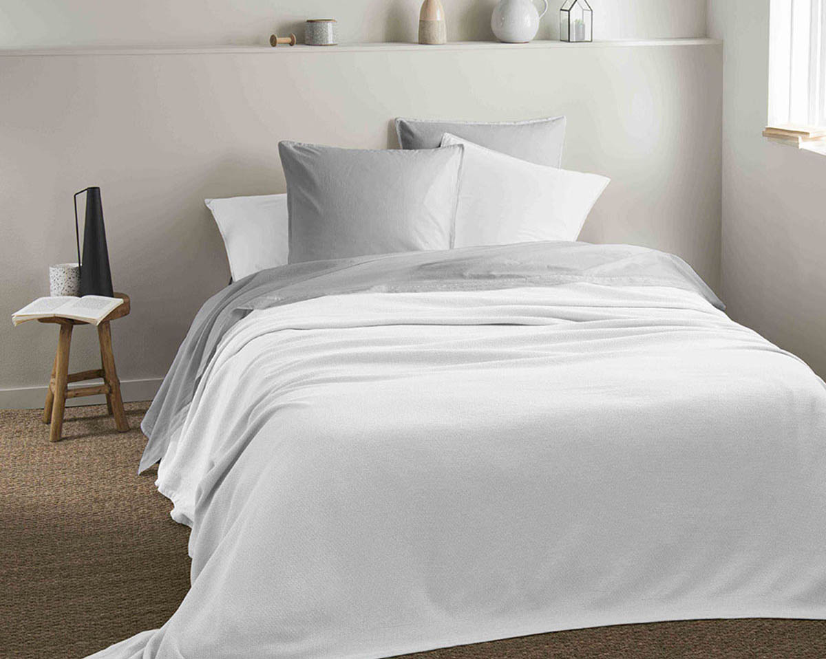 Couverture RIVIERA Blanc