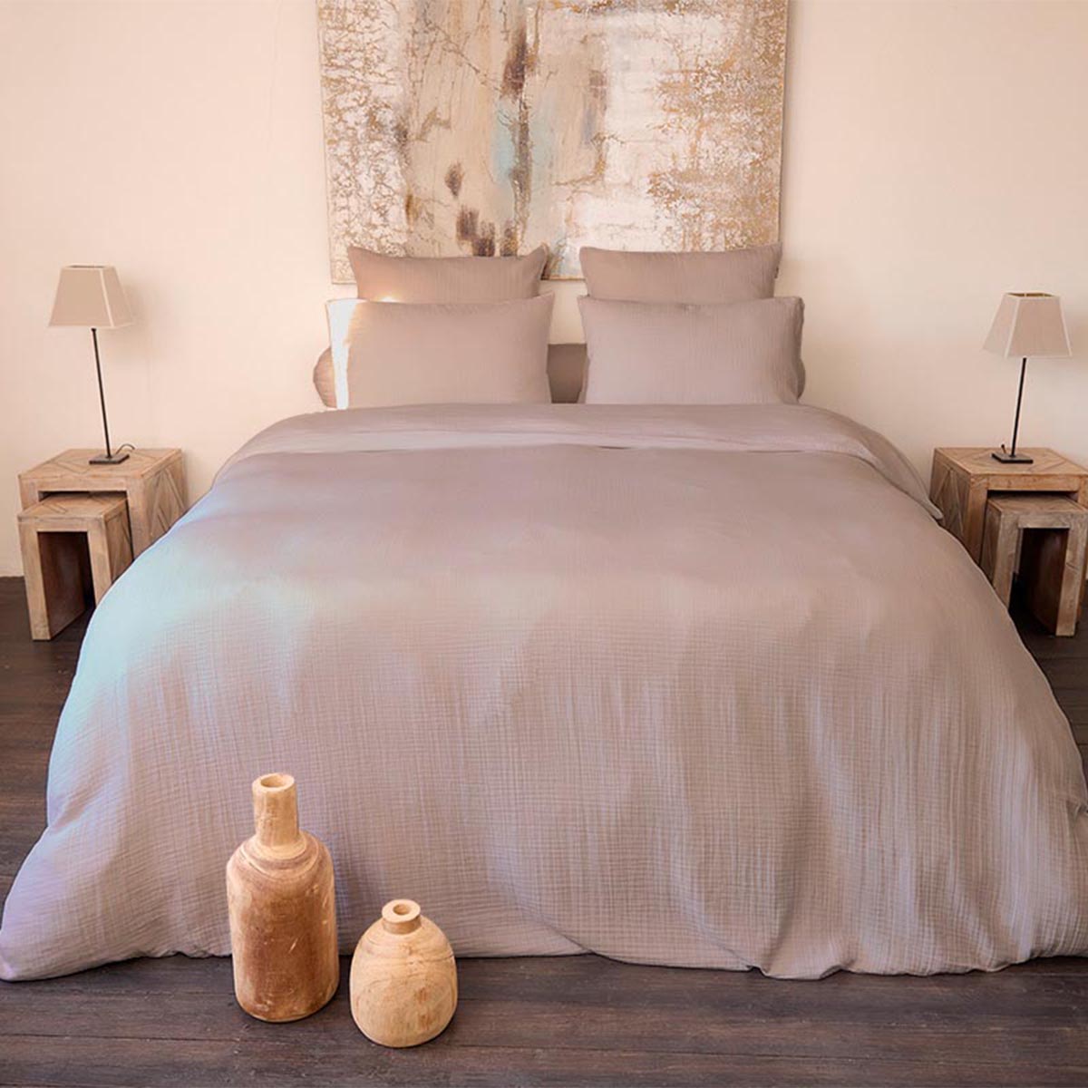 Drap housse CASSIS Galet