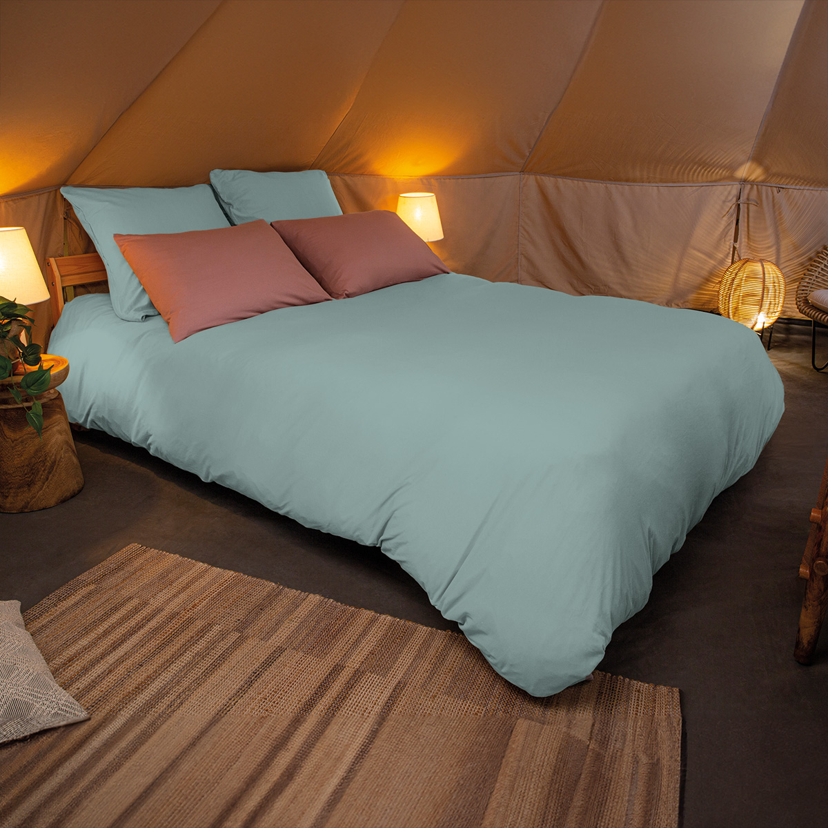 Drap housse JERSYLOR Baltique