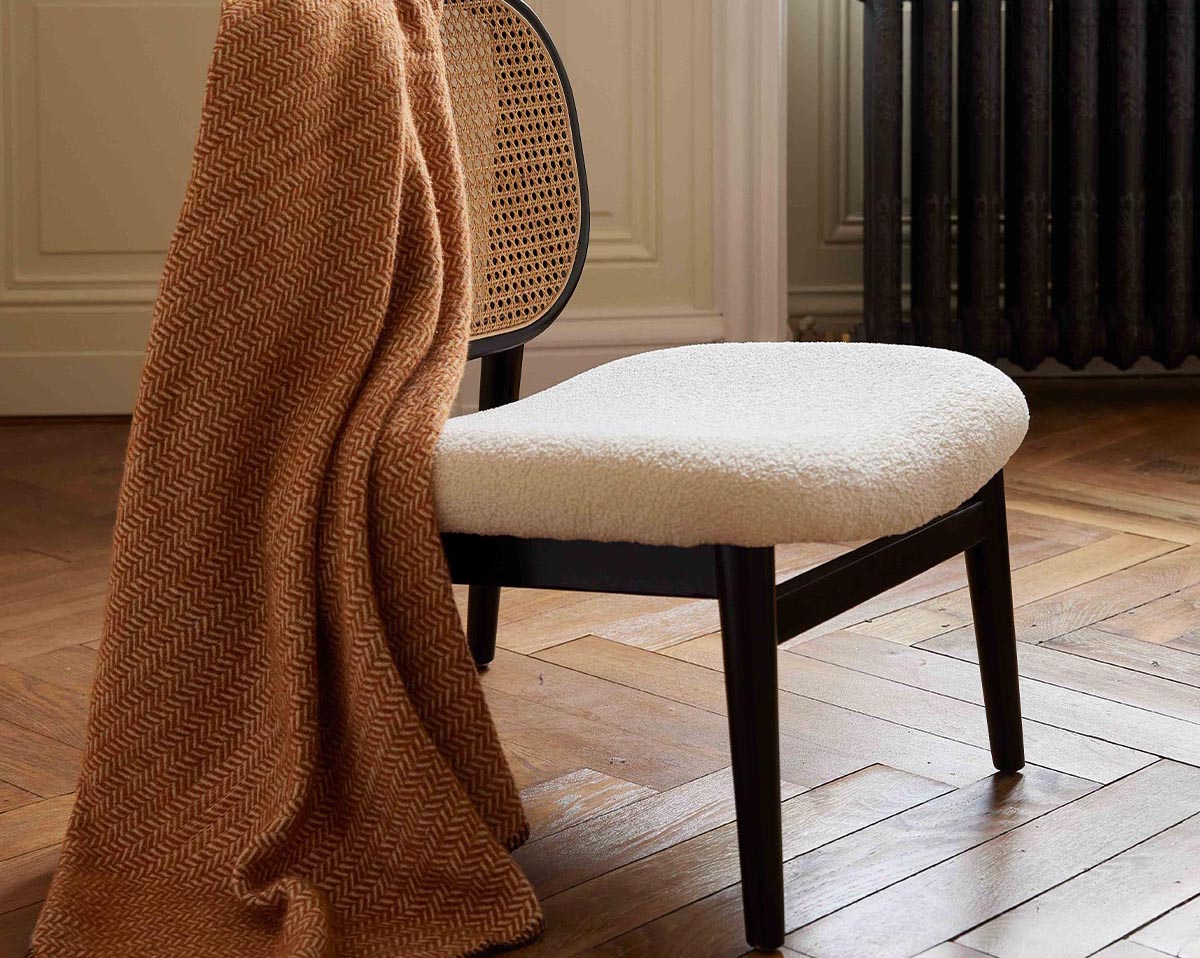 Plaid UZES Terre brûlée