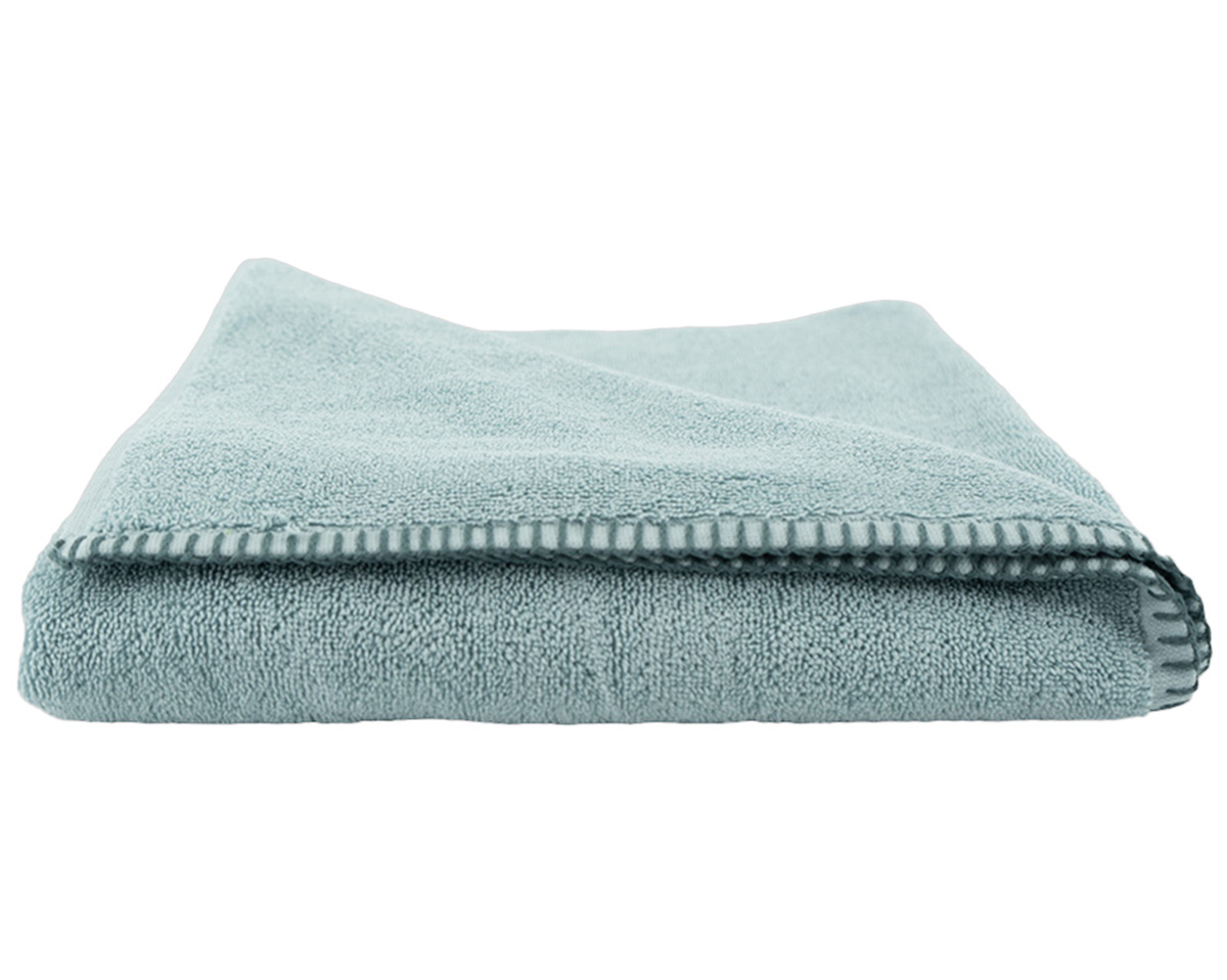 Drap de douche FJORD Bleu Glacier