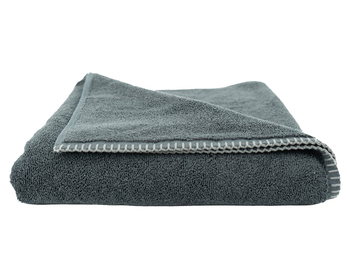 Drap de douche FJORD Plomb