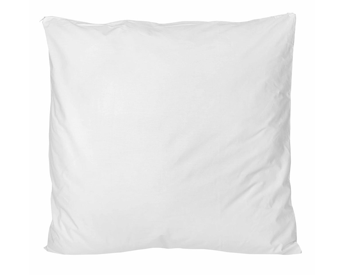 Sous-taie d'oreiller en Percale CHARLOTTE Blanc