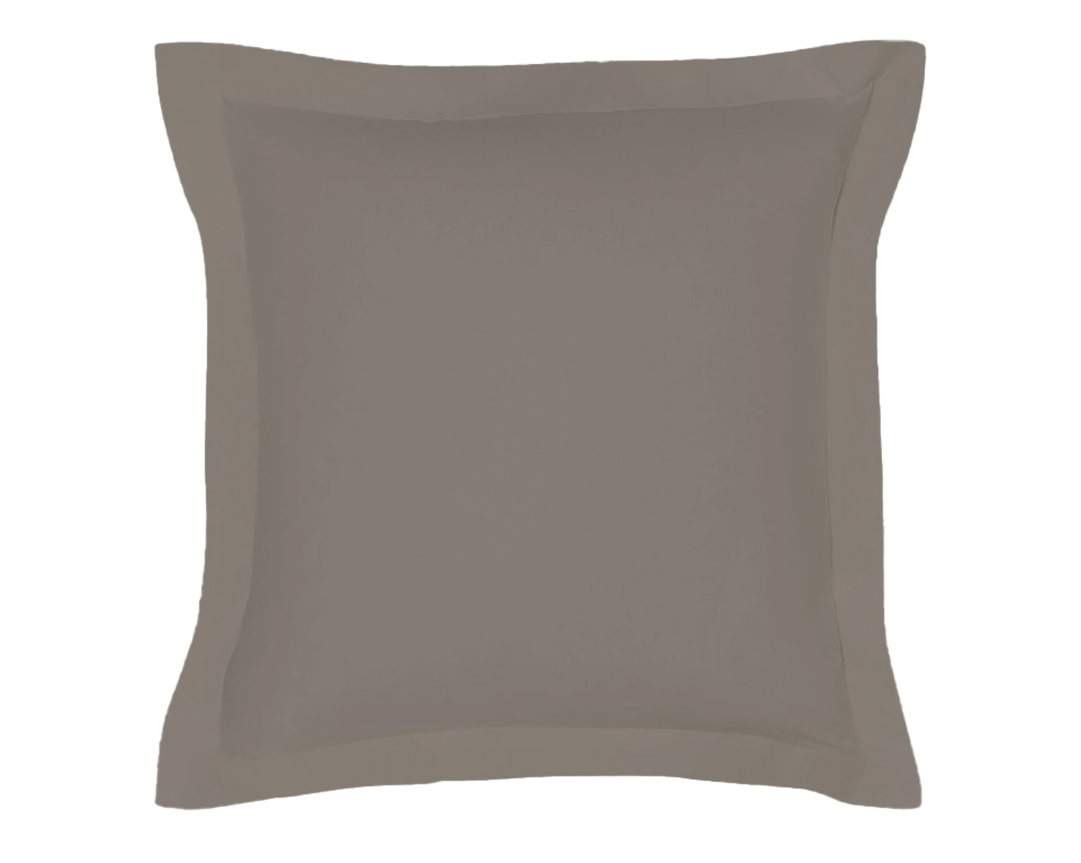 Taie d'oreiller ALABAMA Taupe