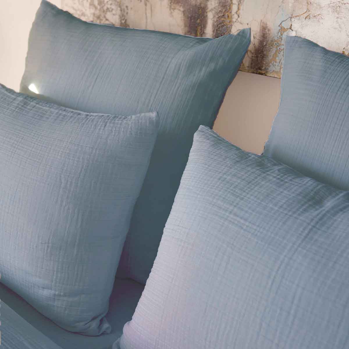 Taie CASSIS Bleu glacier